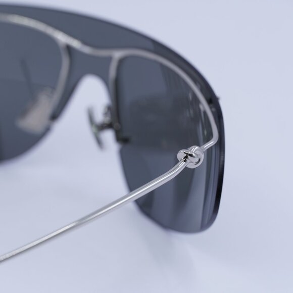 ?️ New Bottega Veneta BV1272S 002 Sunglasses - Silver Frame, Grey Lenses main image 6